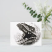 T-Rex-Briefkaart Briefkaart (Staand voorkant)