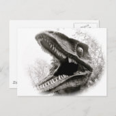 T-Rex-Briefkaart Briefkaart (Voorkant / Achterkant)