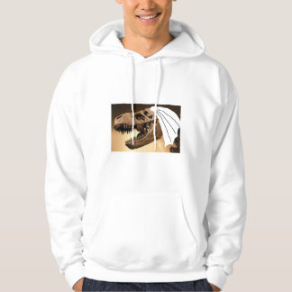 T-rex bruid hoodie