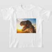 T-Rex Brul ontwerp T-shirt (Laagn)