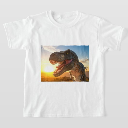 T-Rex Brul ontwerp T-shirt (Laagn)