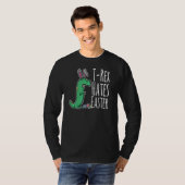 T Rex Bunny heft paasdeosauriT - shirts (Voorkant volledig)