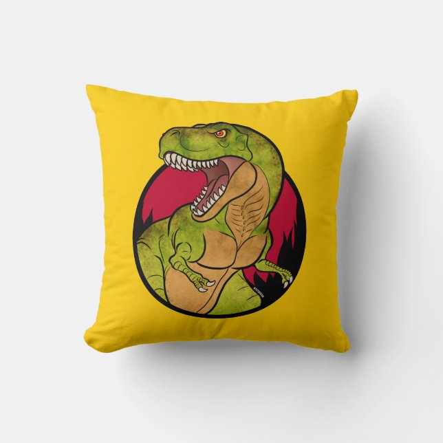 T-Rex-cartoon Kussen (Voorkant)