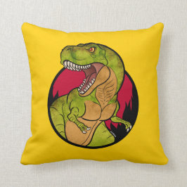 T-Rex-cartoon Kussen