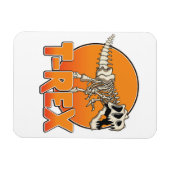 T-REX cartoonalogo Magneet (Horizontaal)