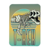 T-REX cartoonalogo Magneet (Verticaal)