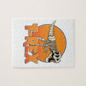 T-REX cartoonlogo Legpuzzel (Horizontaal)