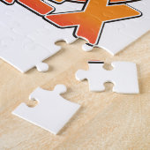 T-REX cartoonlogo Legpuzzel (Zijkant)