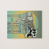 T-REX cartoonlogo Legpuzzel (Horizontaal)