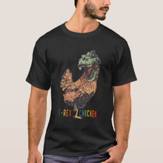 T-REX Chicken Funny Dinosaur T-shirt