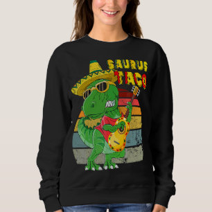 T Rex Cinco De Mayo Tyrannosaurus Dinosaur Lets F Trui