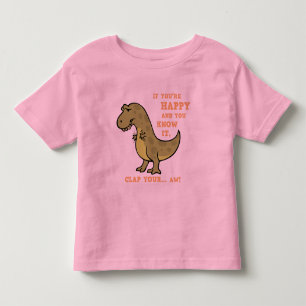 T-Rex Clap II Kinder Shirts