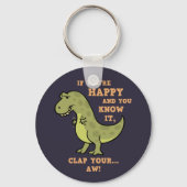 T-Rex Clap II Sleutelhanger (Voorkant)