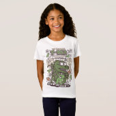 T-Rex Comic Style Kinder T-shirt (Voorkant volledig)