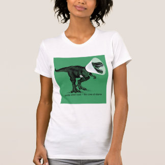 T Rex Cone of Shame    Jennifer ellen Cook T-shirt