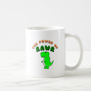 T-Rex de kracht van de RAWR Koffiemok