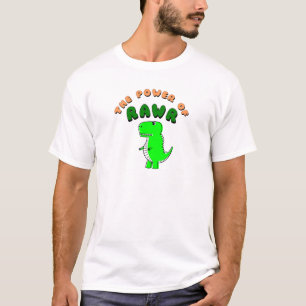 T-Rex de kracht van de RAWR T-shirt