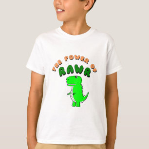 T-Rex de kracht van de RAWR T-shirt