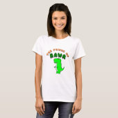 T-Rex de kracht van de RAWR T-shirt (Voorkant volledig)