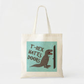 T-Rex-deuren Tote Bag (Voorkant)