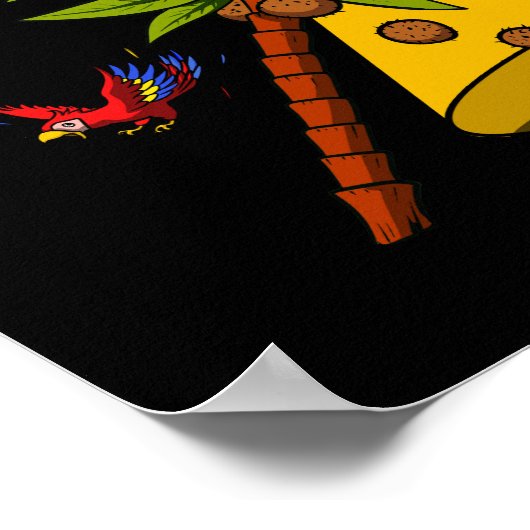 T Rex Dinosaur Alien Abduction Funny UFO Poster (Hoek)