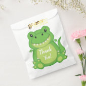 T-Rex Dinosaur Birthday Party Bedankzakje (Gezegeld)