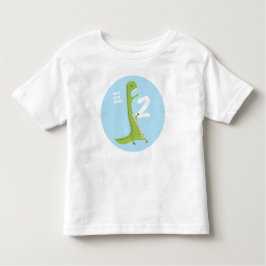 T-Rex Dinosaur Birthday Shirt | 2e verjaardag