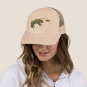 T-Rex Dinosaur Boop Tyrannosaurus Baseball Trucker Pet (In situ)