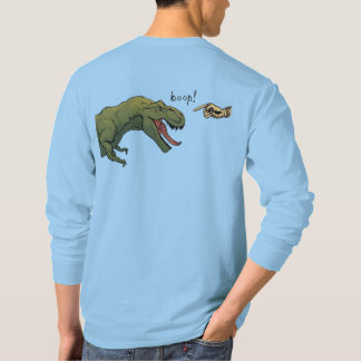 T-Rex Dinosaur Boop Tyrannosaurus Mannen T-shirt