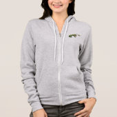 T-Rex Dinosaur Boop Tyrannosaurus vrouwen Hoodie (Voorkant)
