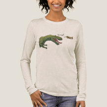 T-Rex Dinosaur Boop vrouwen top