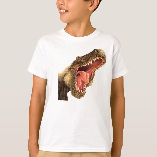 T-Rex Dinosaur Boy's T-shirt (Voorkant)