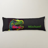 T Rex Dinosaur Cute Body Pillow Lichaamskussen (Achterkant)