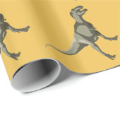T-rex Dinosaur, Dino Design Cadeaupapier (Rol Hoek)