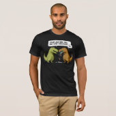 T-Rex Dinosaur. Eet je de laatste Unicorn? T-shirt (Voorkant volledig)