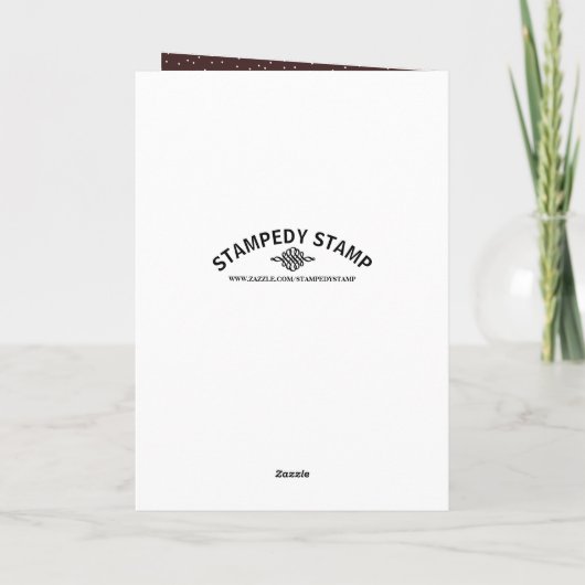 T Rex Dinosaur Feestje Kinderverjaardag Bedankt (Achterkant)