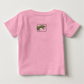 T-Rex Dinosaur Hanukkah Unisex Baby Outfit (Achterkant)