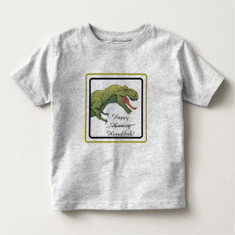 T-Rex Dinosaur Hanukkah Unisex Baby Outfit Kinder Shirts