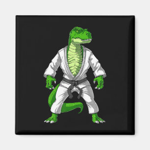 T-rex Dinosaur Jiu-jitsu Judo Karate Taekwondo Mar Magneet