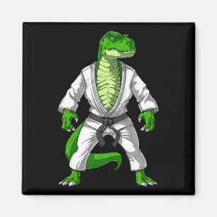 T-rex Dinosaur Jiu-jitsu Judo Karate Taekwondo Mar Magneet