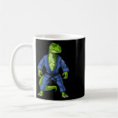 T-rex Dinosaur Jiu-jitsu Judo Ninja Martial Arts K Koffiemok (Links)