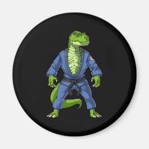 T-Rex Dinosaur Jiu-Jitsu Magneet