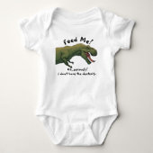 T-Rex Dinosaur Jongen Meisje Baby Outfit Eén-delig Romper (Voorkant)