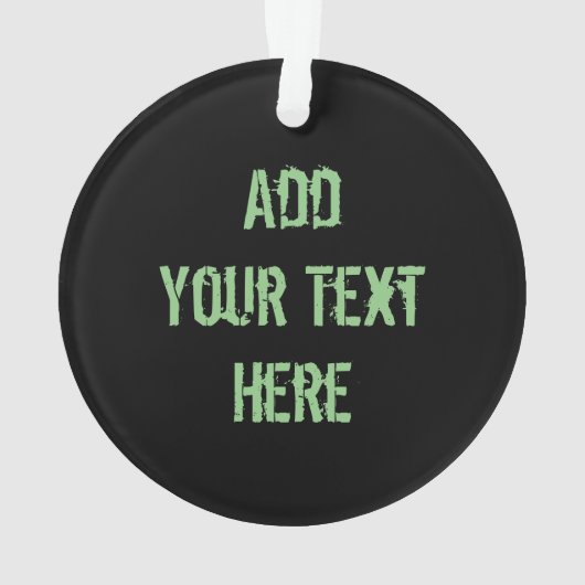 T-Rex Dinosaur Jurassic Reptile on Paint Stains Ornament (achterkant)