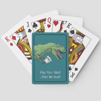 T-Rex Dinosaur Kaart Game Poker Speelkaarten