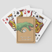 T-Rex Dinosaur Kaart Game Poker Speelkaarten (Achterkant)