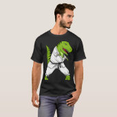 T-Rex Dinosaur Karate T-shirt (Voorkant volledig)
