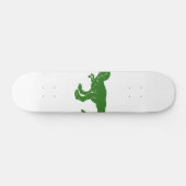 T rex dinosaur - Kies achtergrondkleur Persoonlijk Skateboard (Horizontaal)