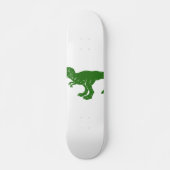 T rex dinosaur - Kies achtergrondkleur Persoonlijk Skateboard (Voorkant)
