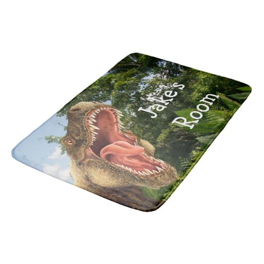 T-Rex Dinosaur Kind Bedroom Rug of Mat (Gekanteld)